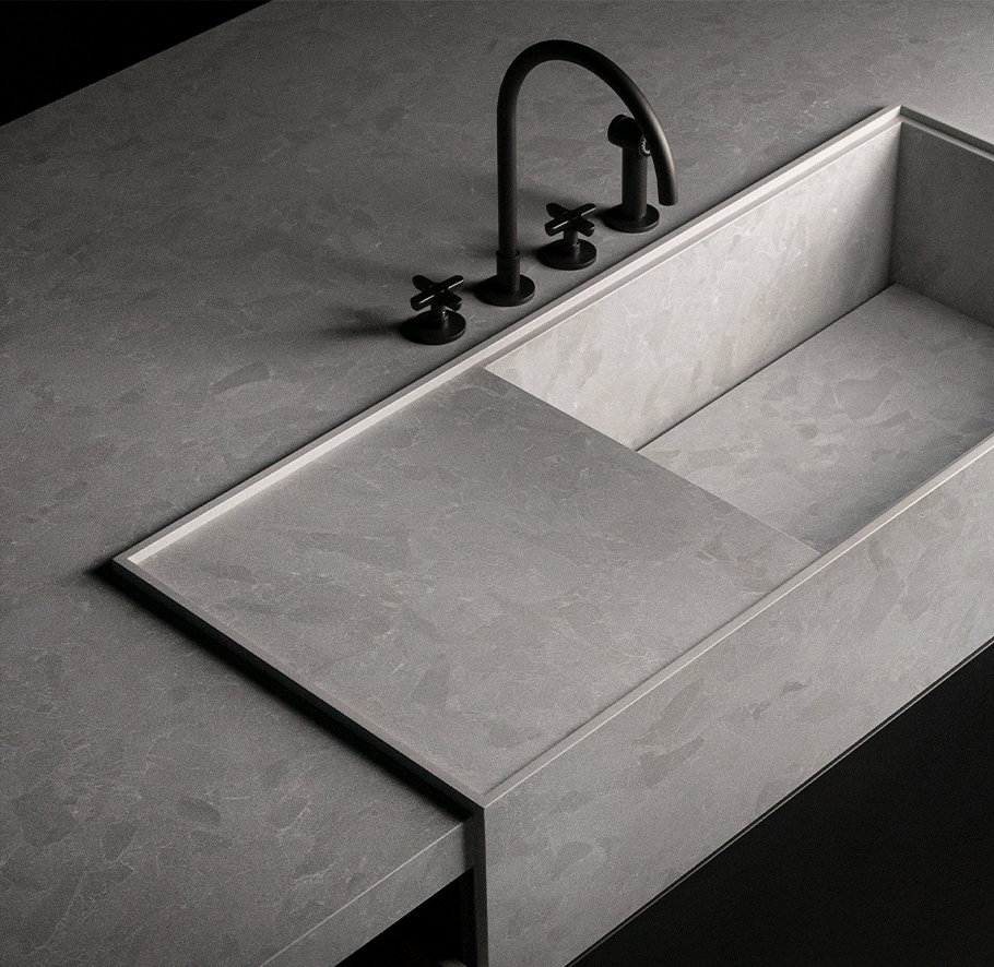 Lithotech®, la piedra técnica sinterizada de 12mm y gran formato de Livingceramics